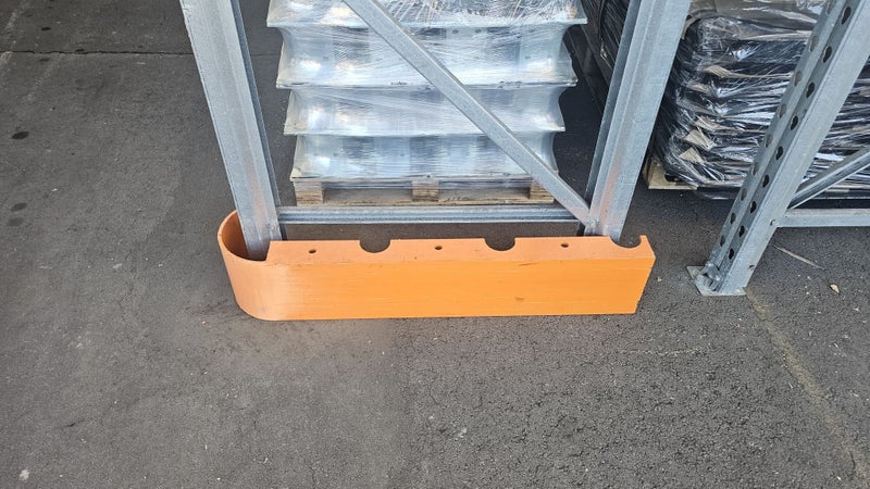 1x Used Pallet Racking Frame Protector 200mm high Carousel 2