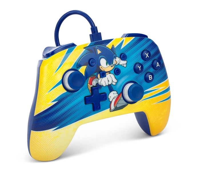 Controller PowerA Nintendo Wired Controller Sonic Boost Mappable Gaming Buttons63617160986113114