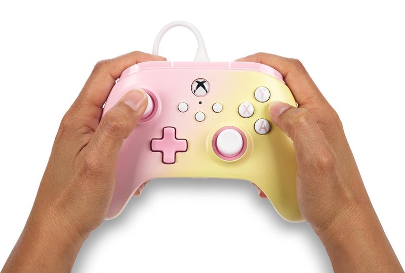 XBOX Controller PowerA Advantage Pink Lemonade XBOX X|S Windows 10,1163617149128962111