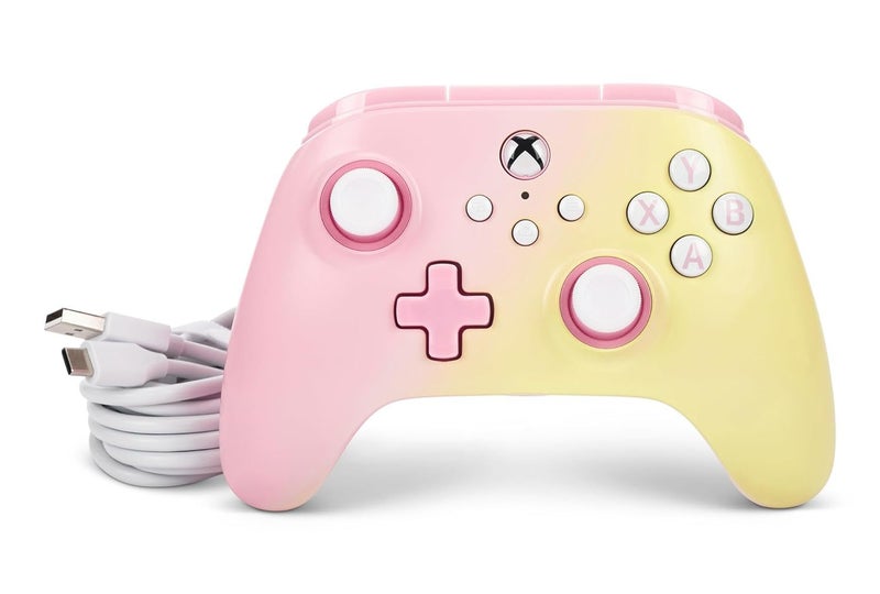 XBOX Controller PowerA Advantage Pink Lemonade XBOX X|S Windows 10,1163617149128962113