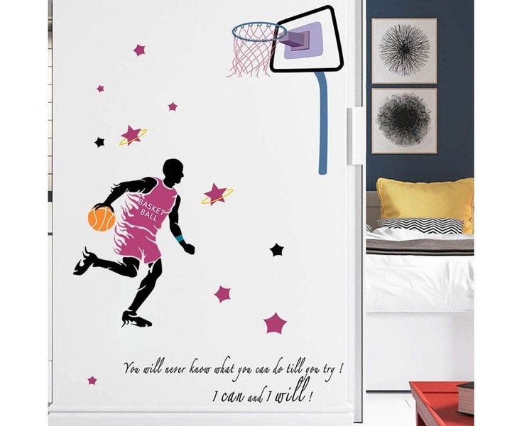 Kynup Basketball Players Wall Stickers Star Decals Carousel 6