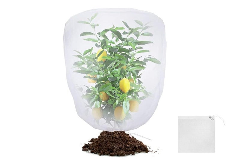 Bird Netting for Garden Protection Garden Netting Pest Barrier with Drawstring Carousel 1