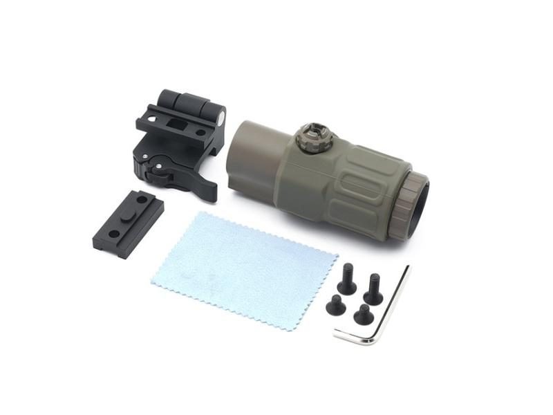 Tactical Holographic 558 Red And Green Point Scope /G33 Scope 3X Magnification Carousel 1