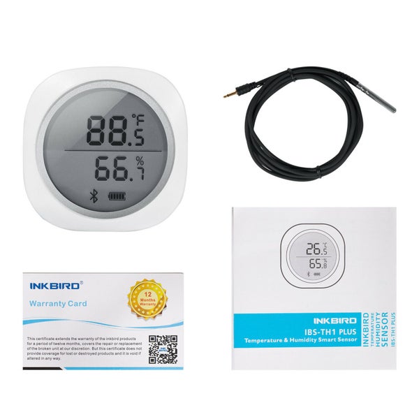 Bluetooth Thermometer Hygrometer IBS-TH1 Plus Carousel 6
