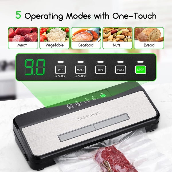 Food Sealer Vacuum Sealing Machine for Food Preservation Dry Moist INK-VS03 Carousel 2