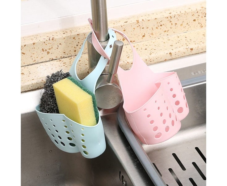 Kitchenware shelving faucet drain Kitchen sink hanging basket bag bathtub por Carousel 6