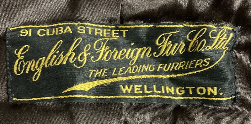 Vintage Fur Stole63616060236930111