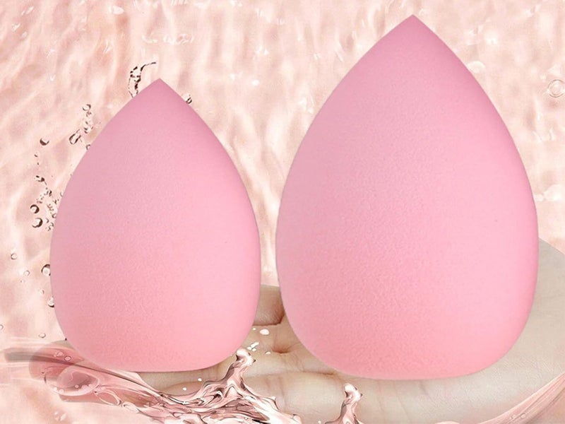 Makeup Sponges Triangle Puff Liquid Cream Powder Makeup Eggs Pink 20 Pieces Set Carousel 2