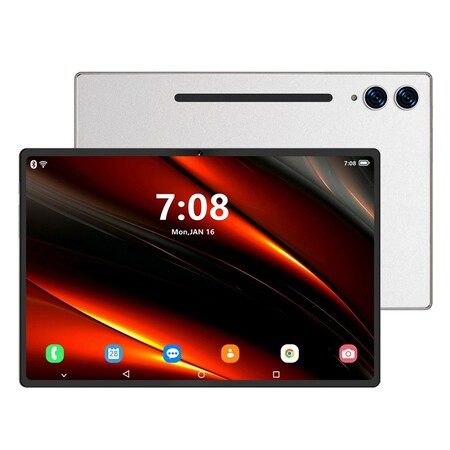 Android 15 Tablet 10.1 Inch 8 Core 8GB RAM 256GB ROM 10000mAh Battery HD Screen Carousel 19