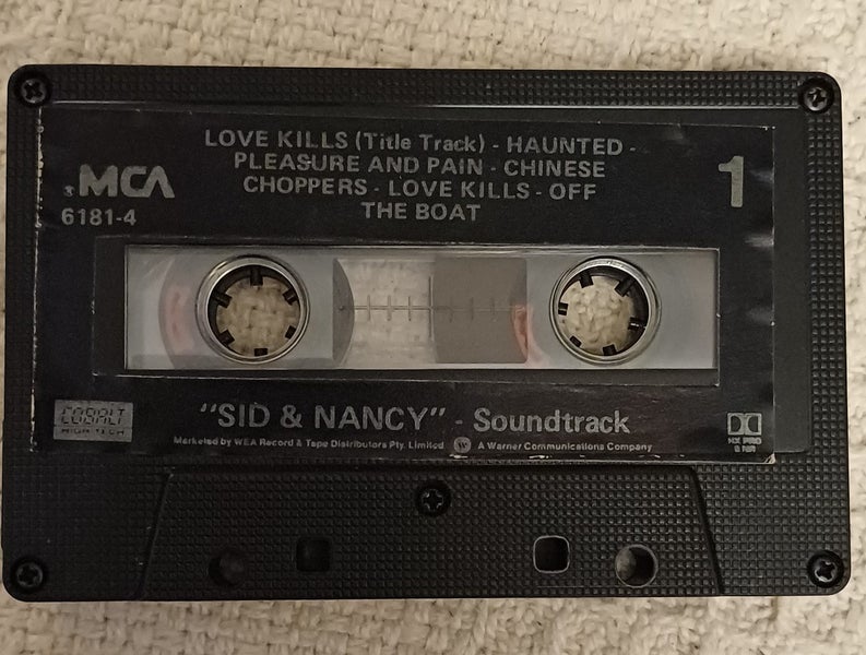 Sid & Nancy – Love Kills Cassette Tape (1986 Soundtrack) – Rare Punk OST Carousel 4