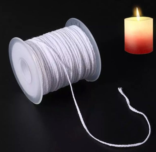 61m Cotton Candle Wicks Candle Making Supplies Candle Wick Core Home Decor NZ Carousel 2