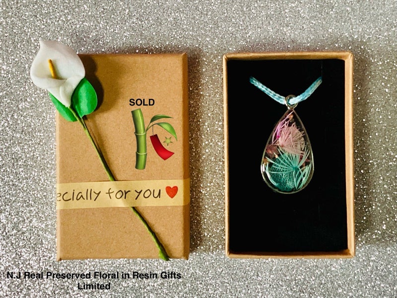 Real Preserved Gypsophila Jewellery Gift Pack63615748272515112