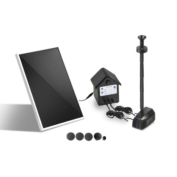 Gardeon Solar Pond Pump Submersible Water Fountain with Battery Kit LED Light... Carousel 1