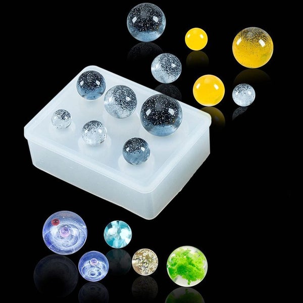 Sphere Ball Resin Mould Silicone Mold Carousel 1