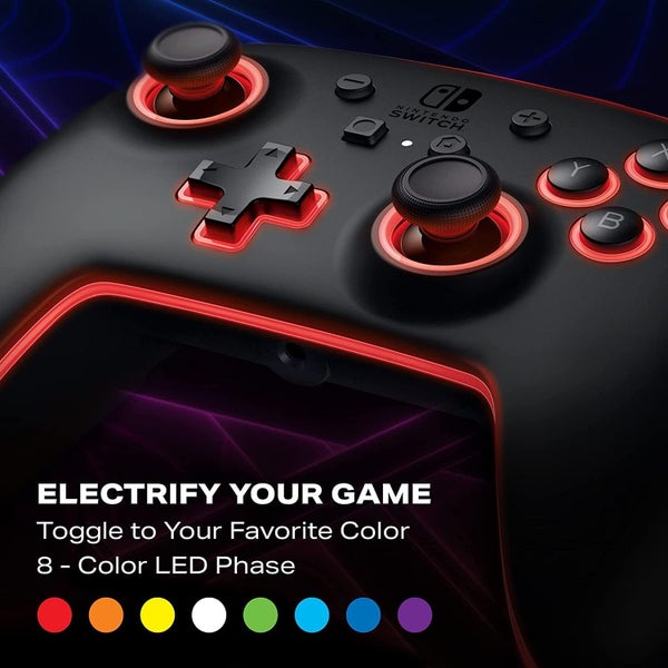 Controller PowerA Nintendo Switch Wired Spectra Enhanced Mappable Buttons63617147502338112