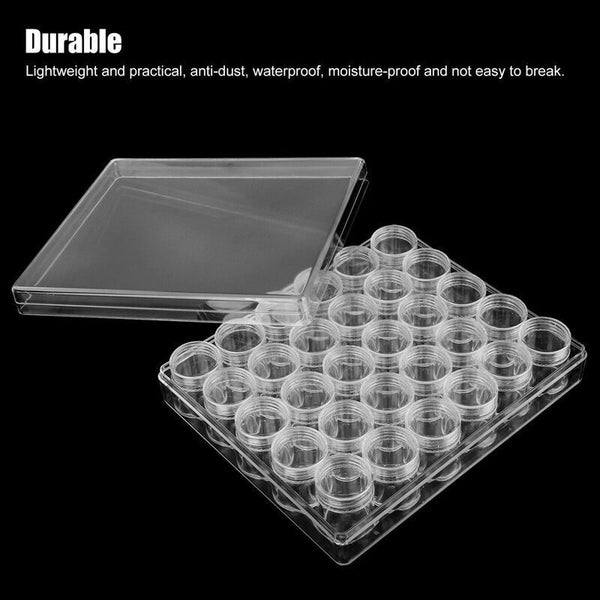 Diamond Painting Boxes Nail Tips Rhinestone Beads Gems Storage Box Carousel 2