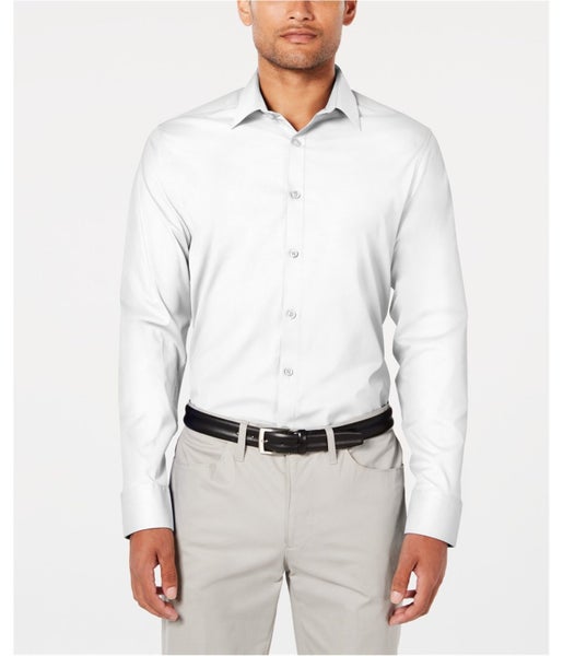 Ryan Seacrest Mens Modern Fit Button Up Shirt Carousel 1