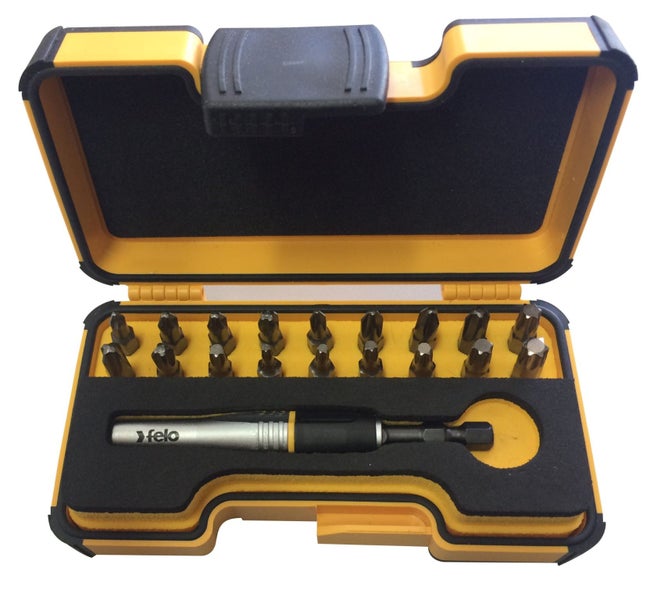 Felo 4Impact Bit Set 18pc Impact Holder with PH, PZ, SQ & TORX - (END OF LINE) Carousel 1