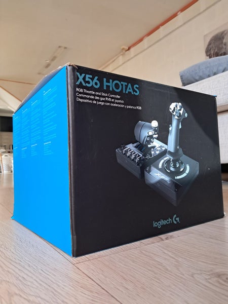 Logitech X56 HOTAS Throttle and Stick – High Performance Flight Control System Carousel 1