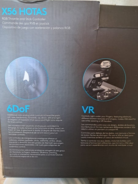 Logitech X56 HOTAS Throttle and Stick – High Performance Flight Control System Carousel 7