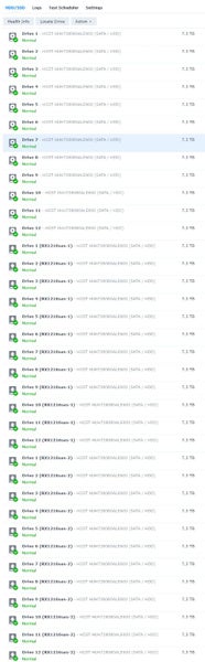 Synology NAS - RS 18016xs+ sas - 288TB Carousel 8