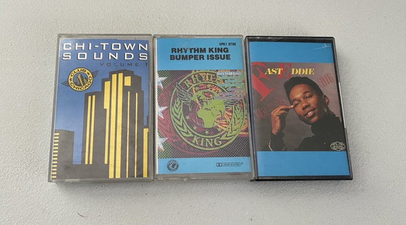 BULK 3x Cassettes Tapes House Chi-town Rhythm King Fast Eddie Carousel 1