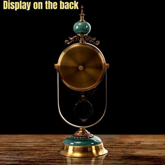 American Blue glaze clock · Silent clock 490mm Hight Free Shipping Carousel 2