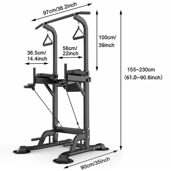 Power Tower Pull Up Bar for Home Gym, Multi Functional Pull Up Bar Stand63617615302787113