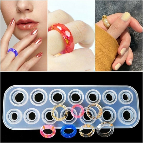 Rings Epoxy Resin Moulds Silicone Molds Carousel 1