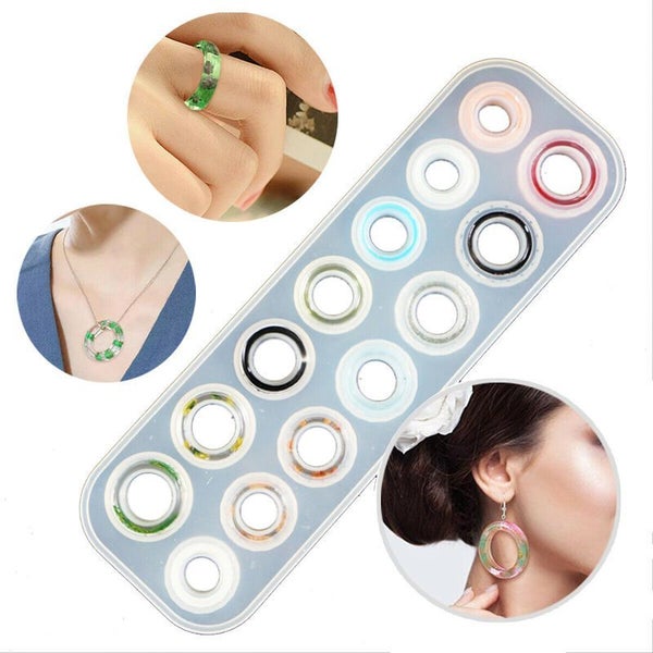 Rings Epoxy Resin Moulds Silicone Molds Carousel 9