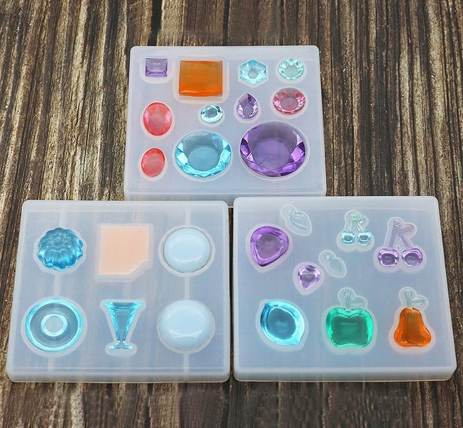 Silicone Molds Pendant Charm Epoxy Resin Moulds Carousel 1