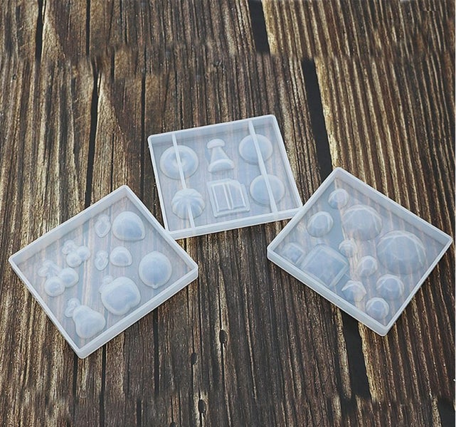 Silicone Molds Pendant Charm Epoxy Resin Moulds Carousel 5