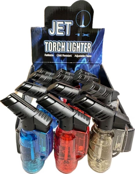 JET FLAME WIND PROOF GAS TORCH LIGHTER - REFILLABLE64073911707139112