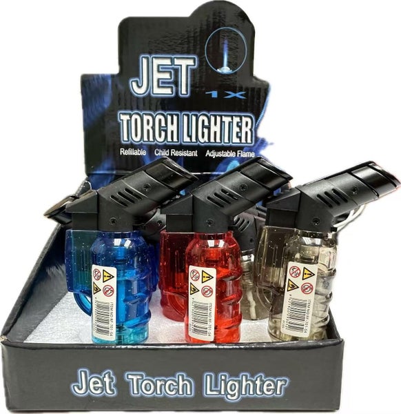 JET FLAME WIND PROOF GAS TORCH LIGHTER - REFILLABLE64073911707139111
