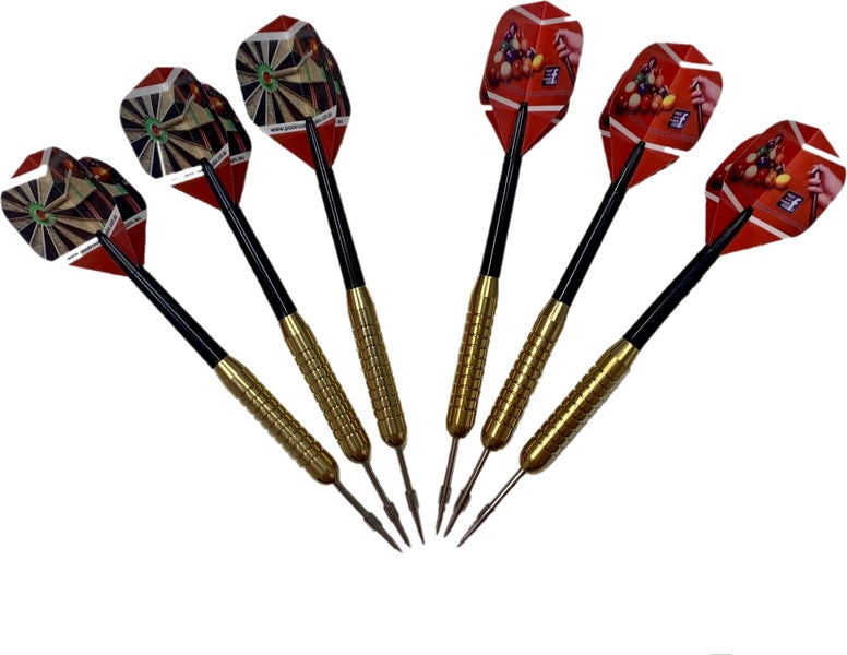 TX290 Bristle Dartboard + New Zealand NZ Warriors NRL Surround + Darts Set Carousel 2