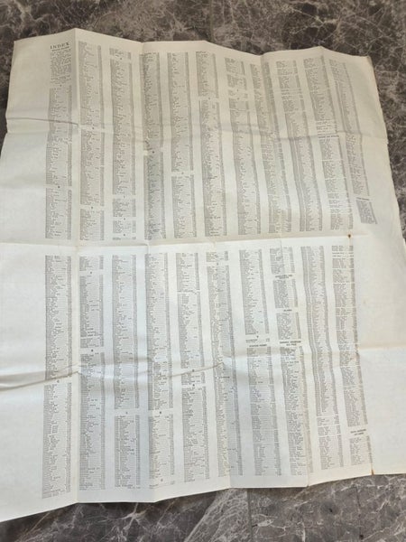 1973 Automobile Association Motor Touring Map Sheet 5 South Island Carousel 3