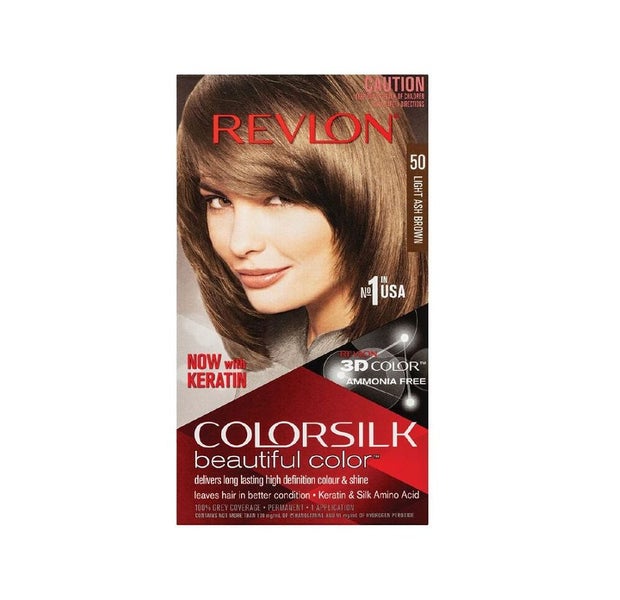 Revlon Colorsilk Hair Dye 50 Light Ash Brown Carousel 1