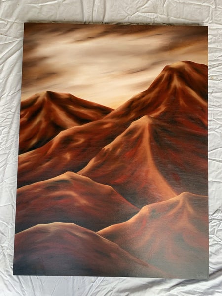 Of the Land - Canvas painting by Antonia 2005 Carousel 1