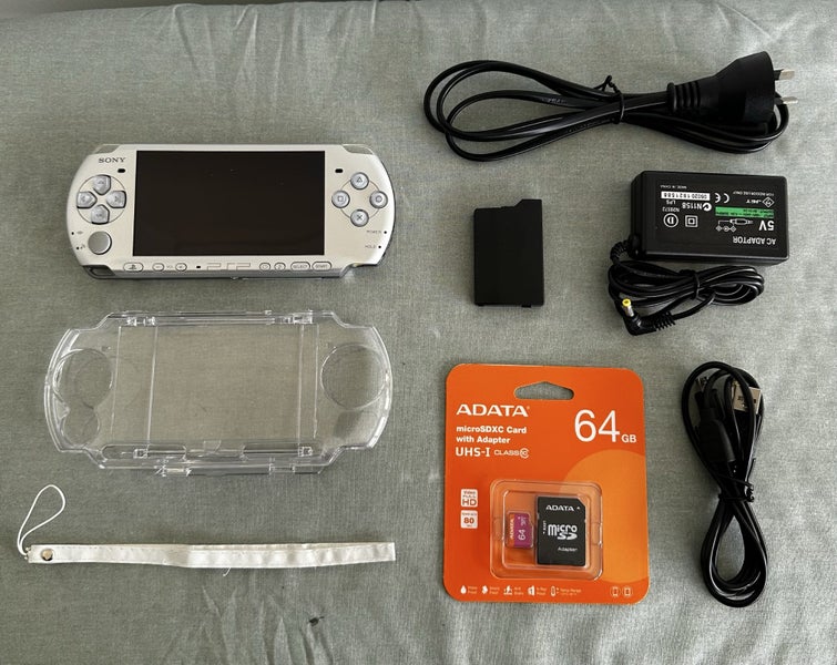 PlayStation Portable (PSP) 3000 – Mystic Silver | 64GB | Fully Set Up Carousel 1