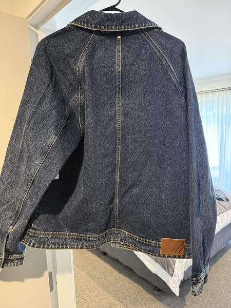 “I Love Ugly” Denim Jacket (L)63615278713345112