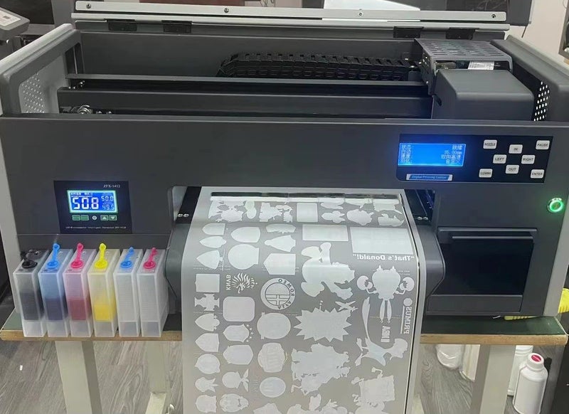DTF PRINTER, TRANSFER FILM TSHIRT TRANSFER PRINTER + SHAKER DRYER Carousel 1