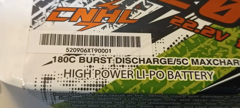 $1Reserve CNHL 6S 5200mah Lipo 90-180c Used Once Carousel 5