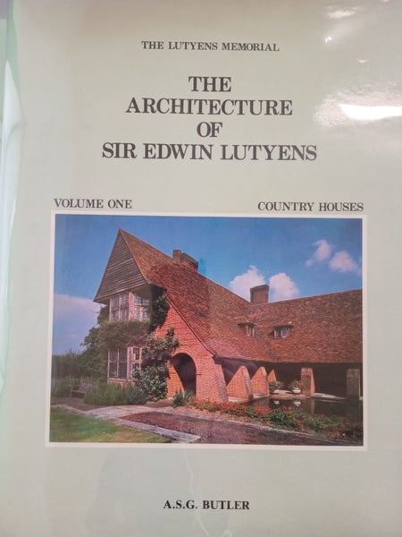 The Architecture of Sir Edwin Lutyens (3 Volume Set) by A. S. Butler, Edwin L...64306110629507110