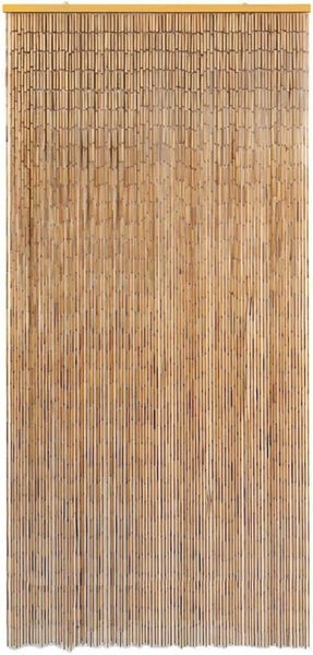 Deluxe Handmade Bamboo Door Curtain Room Divider Strands (90cm x 200cm) - Nat... Carousel 1