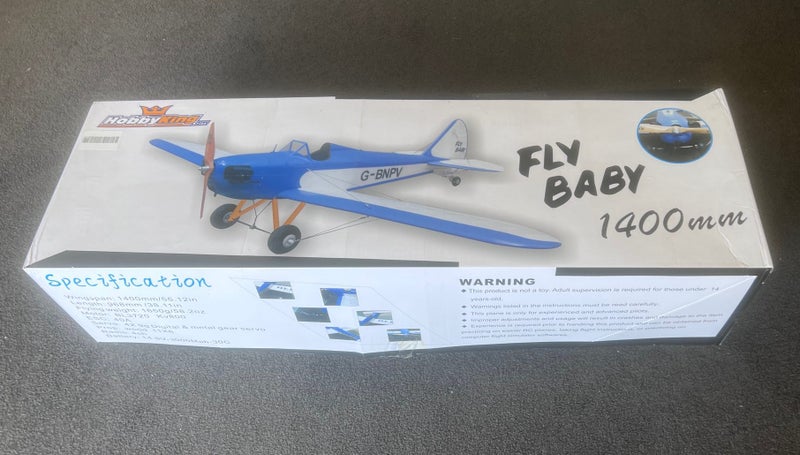 RC Hobby King Fly Baby 1400 wingspan Carousel 4