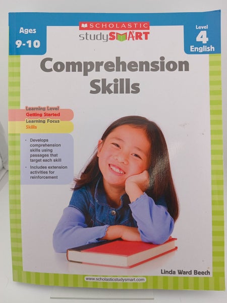 Scholastic Study Smart Comprehension Skills Level 4 by Scholastic, Linda Beech Carousel 1