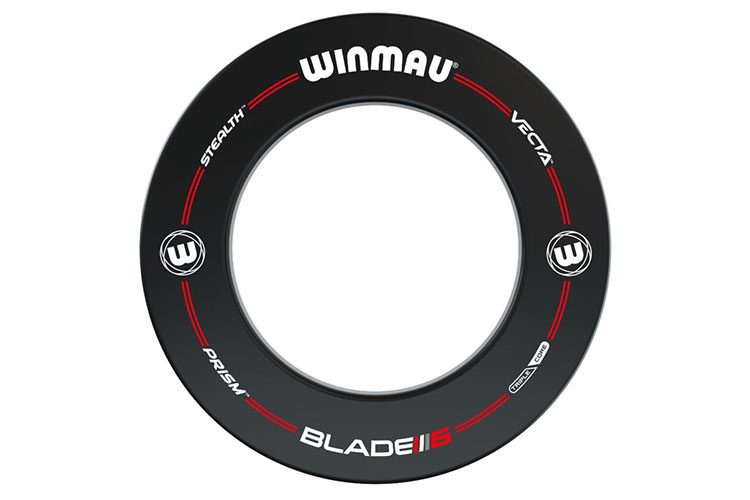 Pro Star Genuine Bristle Dart Board + Winmau Blade 6 Pro Line Surround + Darts Carousel 7