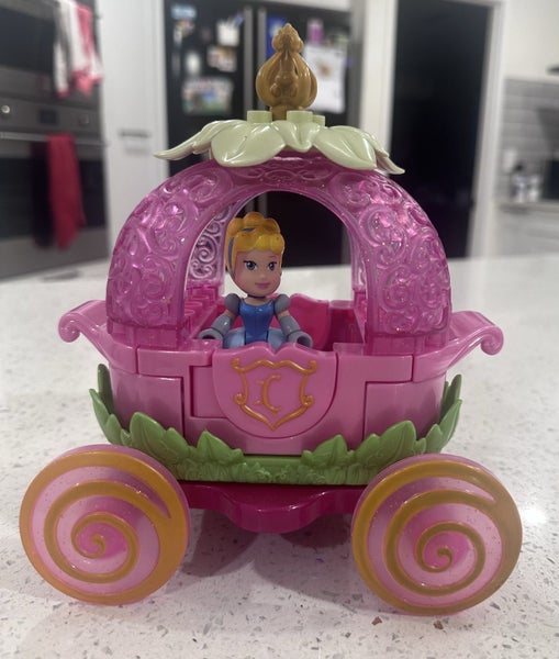 Mega Bloks Disney princess Cinderella Pumpkin carriage Carousel 1