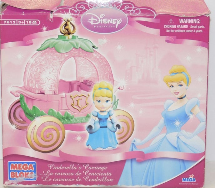 Mega Bloks Disney princess Cinderella Pumpkin carriage Carousel 5
