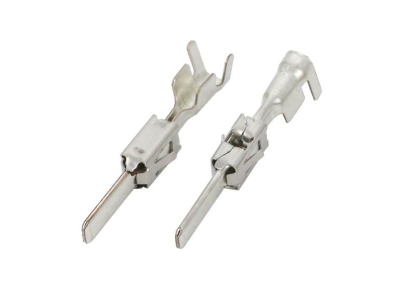 50 PCS 2.8/3.5mm Brass Tinned Electrical Car Wire Harness Connector Wiring Carousel 1